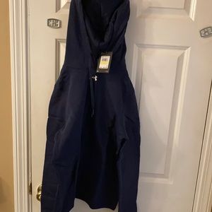 UA women’s medium & large navy hoodies